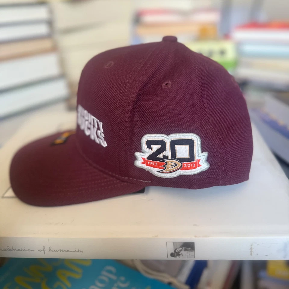 CCM PRO MIGHTY DUCKS 20 Aniversario 1993 2013 Gorra Snapback Sombrero Foto 2 de 4