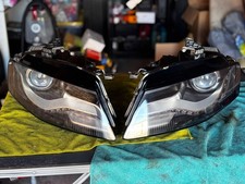 AUDI A4 B8 PRE-FACELIFT XENON HEADLIGHTS PAIR 2008-2012 WITH BALLASTS