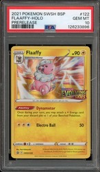 Flaaffy SWSH122 Evolving Skies Prerelease Promo Holo