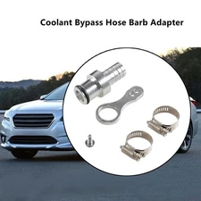 Coolant Bypass Hose Barb Adapter Set For 2009-2019 Dodge Ram Cummins 6.7L Diesel