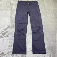 Prana Women Halle Size 4 Fits 30" Gray Cargo Pants Outdoor Casual Hiking Travel