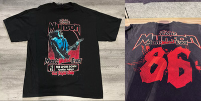 2-Sided Eddie Munson Most Metal Ever Cotton Shirt Unisex All Size AR542