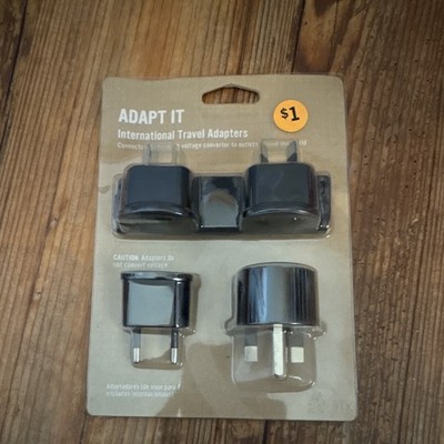 RadioShack International Travel Adapters 4-Piece Set US to Universal MPN 2730941