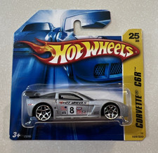 2006 HOT WHEELS FIRST EDITIONS CORVETTE C6R 025 W/ 5 SP WHEELS SHORT CARD