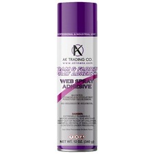 AK TRADING CO. Multipurpose Spray Adhesive - Wide Spray, 12oz Can, USA Made