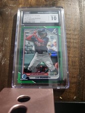 2024 Bowman Chrome #BCP-233 Luis Guanipa Prospects Green Refractors CGC 10