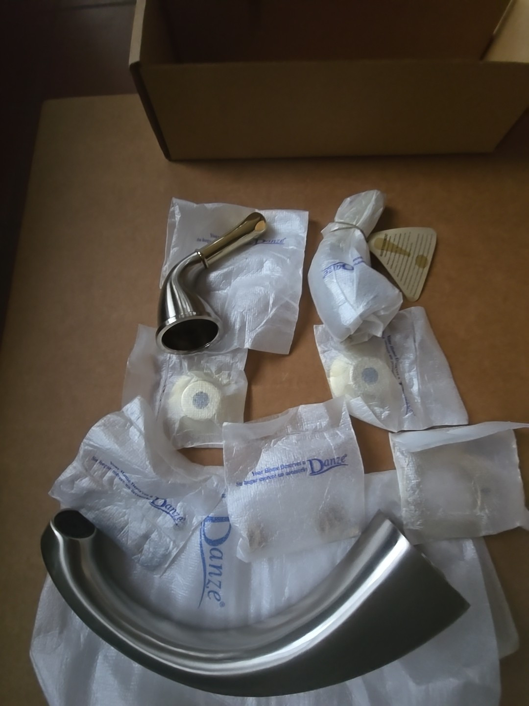 Danze D301571BNPVT Plymouth Collection 2-Handle Roman Tub Faucet Trim