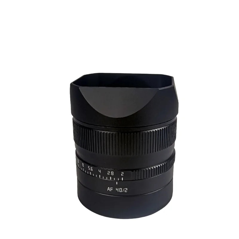 Metal Bayonet Square Lens Hood with Metal Cap fit for TTArtisan AF