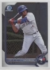2022 Bowman Draft Chrome Luis Meza #BDC-89 04xc