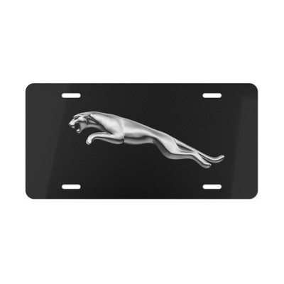 For Jaguar Front Vanity Plate 12x6 Inch Decorative Car License Tag