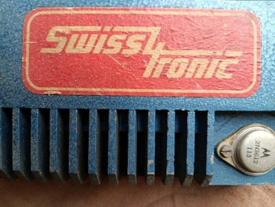 VINTAGE SWISSTRONIC SPARK CAPACITIVE DISCHARGE IGNITION SYSTEM CONTROL BOX SWISS