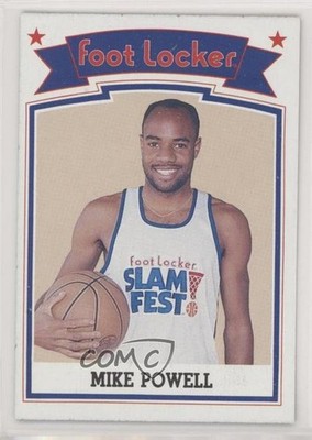 1989 Foot Locker Slam Fest Mike Powell #9 00ah