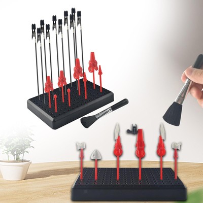 Malerständer Sockel 126 Löcher Halter Ständer stabil für Airbrush Modell Malerei