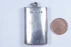 ANTIQUE ENGLISH STERLING SILVER VESTA CASE MATCH SAFE GEORGE UNITE c1881