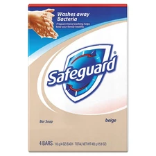 Safeguard 08833 Antibacterial Bath Soap Beige 4oz Bar 48/Carton