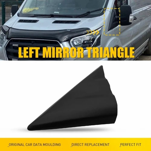 Left Driver Side Mirror Fender Cover Corner Trim Fit Ford Transit MK8 2014-2020