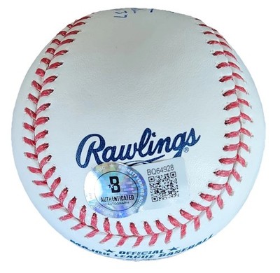 Bryce Harper Signed Official Major League Baseball (Luke 1:37