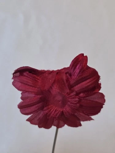 VTG BARBIE Original COMMUTER SET#916 two flower silk hat in deep fuchsia