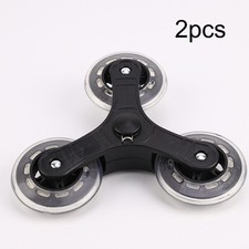 2x Stair Climbing Wheels Easy to Install Multifunctional Trolley Casters