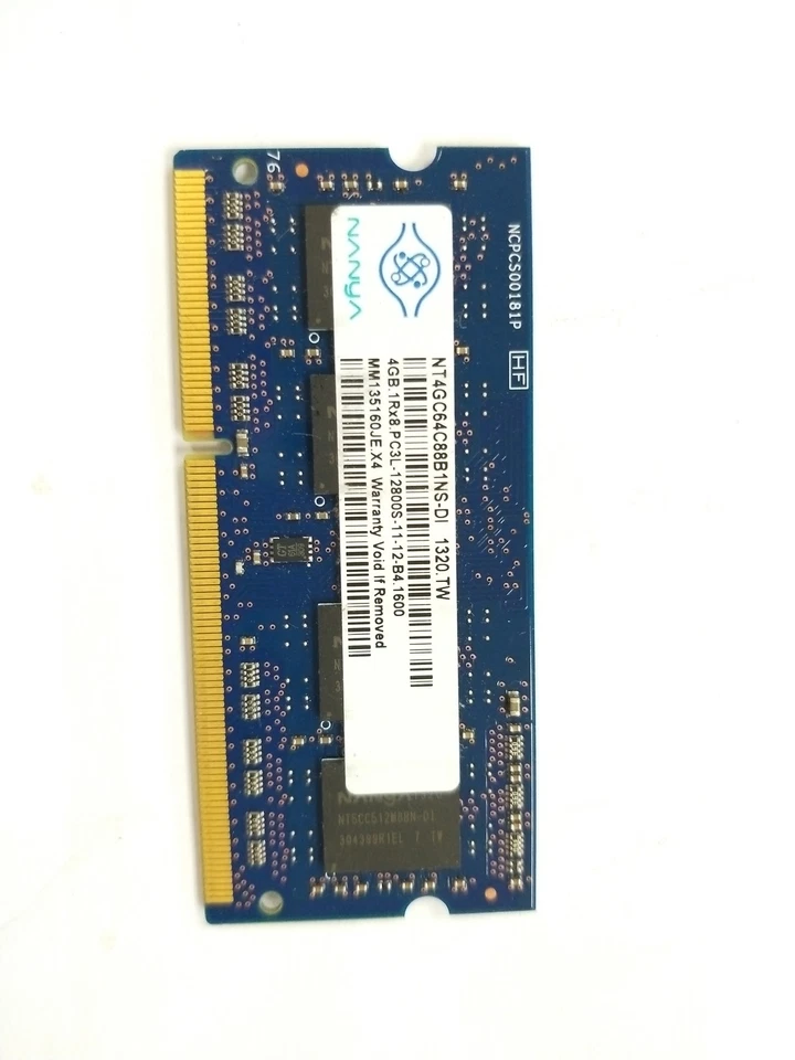 NANYA MM1352401E.1321 (2) 8GB RAM Memory Modules DDR3 1600MHz PC3-12800 "Grade A - Image 3 of 3