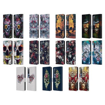 OFFICIAL RIZA PEKER SKULLS 9 LEATHER BOOK WALLET CASE COVER FOR XIAOMI PHONES