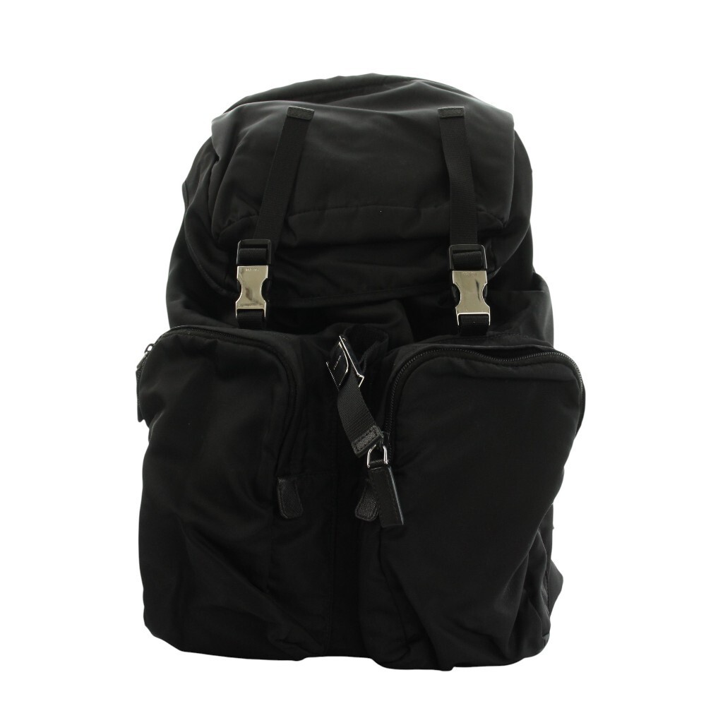 PRADA tessuto nylon black backpack bag black AQ OS OH men s ladies from japan