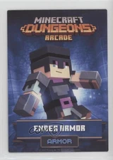 2021 Raw Thrills Minecraft Dungeons Arcade Vending Cards Unique Ender Armor 07mp