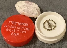 RENATA No 205 M for 6 3/4-8”’ FHF 120 Balance Wheel Assembly Complete NOS Box
