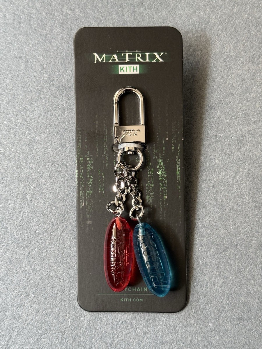 Kith for The Matrix Keychain - Red / Blue Pill - READY TO SHIP | eBay