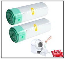 40 Count Cat Litter Box Liners for Automatic Cat Litter Box and Litter-Robot 4/3