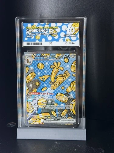 Pokemon TCG Gholdengo Ex 164/131 Prismatic Evolutions SIR ACE 10 Perfect Subs