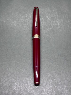 MONTBLANC No.12 Burgundy Bordeaux Vintage Fountain Pen Piston