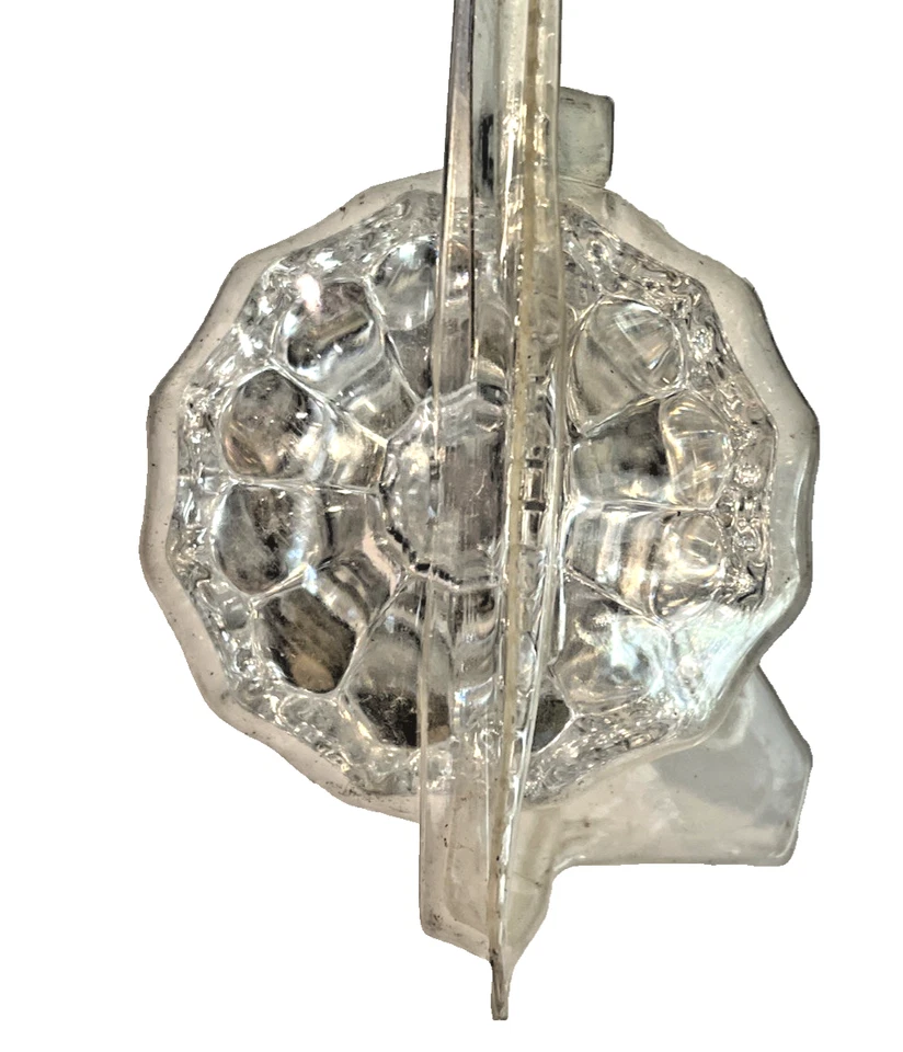 Perillas de puerta de vidrio desafiante acabado latón satinado 2-1/4" nuevas en paquete 509 006 LEER * Foto 3 de 4