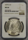 1879-S Morgan Silver Dollar NGC MS66 $1