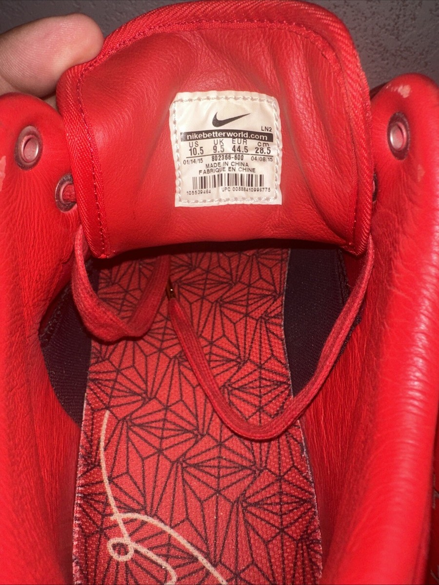 Size 10.5 - Nike Kobe 10 EXT Mid University Red for sale online | eBay