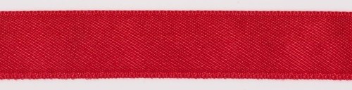 16mm Red Double Sided Satin Ribbon (per metre) - Picture 1 of 1