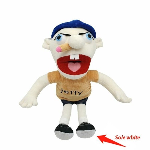 Feebee Jeffy Handpuppe Serie Plüschpuppe Geschichtenerzählen interaktive Kindergeschenke - Bild 8 von 8