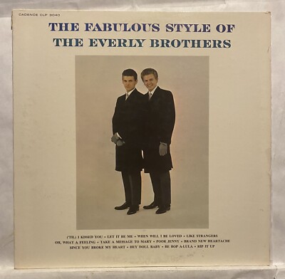 The Fabulous Style Of The Everly Brothers - Vinyl - CLP-3040