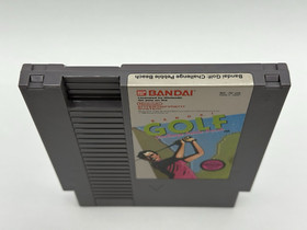 Bandai Golf: Challenge Pebble Beach Nintendo NES CIB Probado &iexcl;ENV&Iacute;O R&Aacute;PIDO LIMPIO!