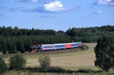 Originaldia: SJ Rc6 1338 am 10.09.2006 bei Ockelbo #15