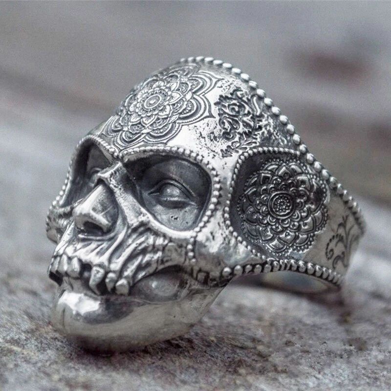 Cheap on sale skull rings