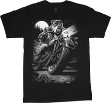Biker Bulldog T-shirt Mens Graphic Tees English Bulldog Motorcycle Gear Gifts