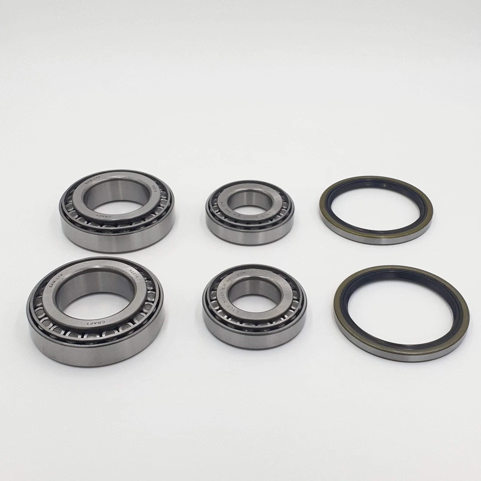 Juego de cojinetes delanteros de cubo de rueda 4x sello de aceite 2x para ISUZU NRR NPR NQR NPR-HD 95-24 Foto 4 de 4