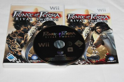 NINTENDO WII SPIEL ''PRINCE OF PERSIA RIVAL SWORDS'' OVP+ ANLEITUNG