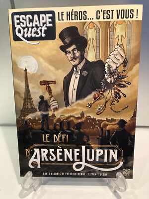 *** SPIELBUCH: ESCAPE QUEST - BAND 4: DIE LUPIN ARSEN-HERAUSFORDERUNG - NEU ***