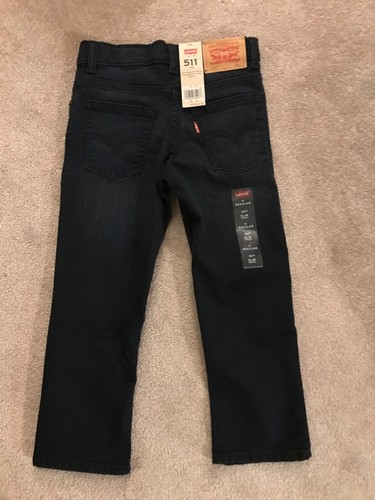 Levi's 511 Slim Stretch Boys Jeans Youth Size 4 Reg Retail $42.00 NEW - Picture 6 of 6