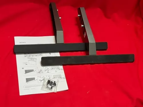 Gambe supporto base TV originale Sony con guida e viti per TV OLED XR-65A90J 4K