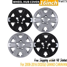 4Pcs/Set 16Inch Wheel Rim Cover Hubcaps for 2008-2016 DODGE GRAND CARAVAN