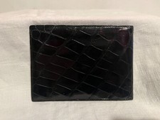portafoglio vintage coccodrillo uomo colore nero