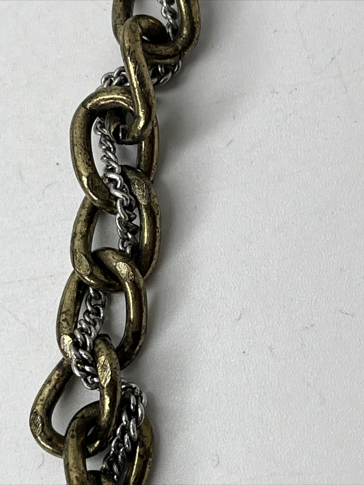 Ruby Road Copper Silver Tone Medallion Rhinestone… - image 6